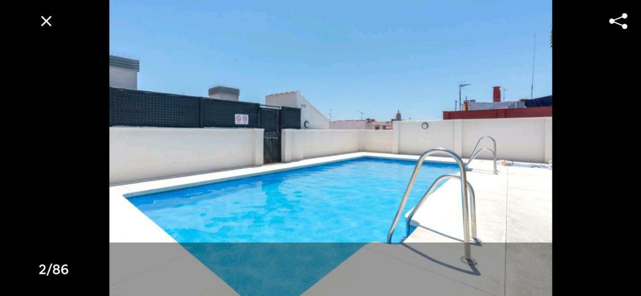 Stylish Apartment In The Heart Of Malaga With Pool Экстерьер фото